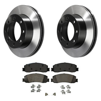 Wagner® - QuickStop® Front Brake Kit with Semi-Metallic Pads