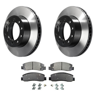 Wagner® - QuickStop® Front Brake Kit with Semi-Metallic Pads
