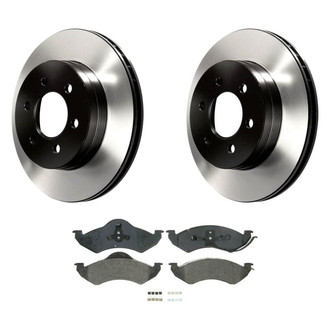 Wagner® - QuickStop® Front Brake Kit with Semi-Metallic Pads