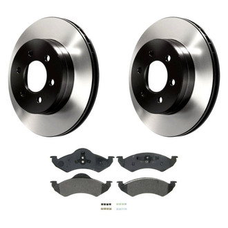 Wagner® - QuickStop® Front Brake Kit with Semi-Metallic Pads