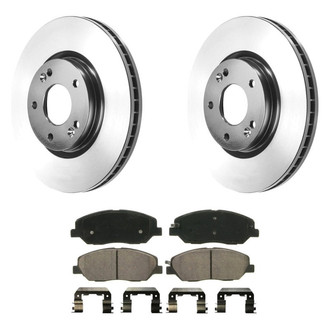 Wagner® - QuickStop® Front Brake Kit with Ceramic Pads