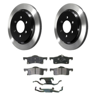 Wagner® - QuickStop® Rear Brake Kit with Semi-Metallic Pads