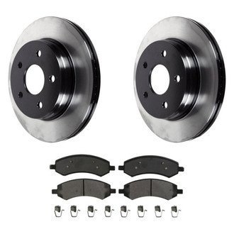 Wagner® - QuickStop® Front Brake Kit with Semi-Metallic Pads