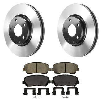 Wagner® - QuickStop® Front Brake Kit with Ceramic Pads