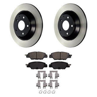 Wagner® - QuickStop® Rear Brake Kit with Ceramic Pads