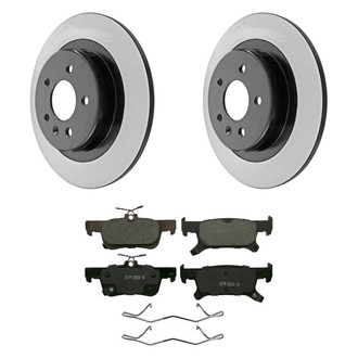 Wagner® - QuickStop® Rear Brake Kit with Ceramic Pads