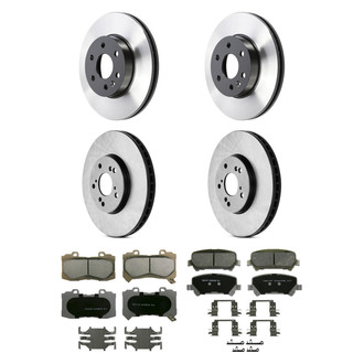 Wagner® - ThermoQuiet™ Front and Rear Brake Kit with Ceramic Pads