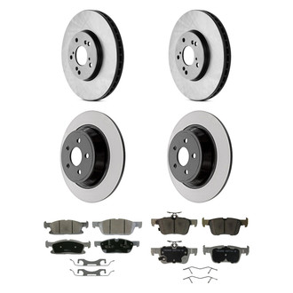 Wagner® - ThermoQuiet™ Front and Rear Brake Kit with Ceramic Pads