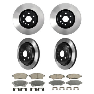 Wagner® - ThermoQuiet™ Front and Rear Brake Kit with Ceramic Pads