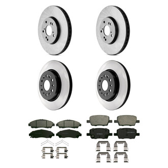 Wagner® - QuickStop® Front and Rear Brake Kit with Ceramic Pads
