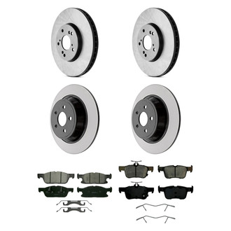 Wagner® - QuickStop® Front and Rear Brake Kit with Ceramic Pads