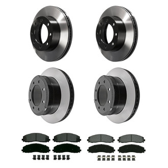 Wagner® - SevereDuty™ Front and Rear Brake Kit with Semi-Metallic Pads