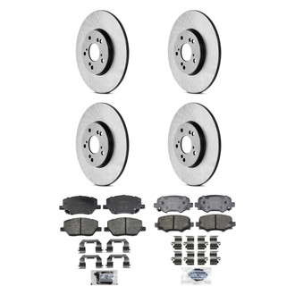 Wagner® - SevereDuty™ Brake Kit with Semi-Metallic Pads