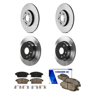 Wagner® - QuickStop® Brake Kit with Ceramic Pads