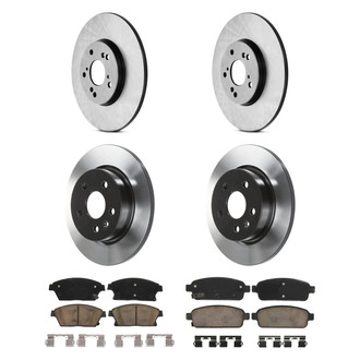 Wagner® - QuickStop® Front and Rear Brake Kit with Ceramic Pads