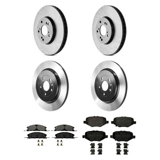 Wagner® - SevereDuty™ Brake Kit with Semi-Metallic Pads