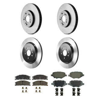 Wagner® - ThermoQuiet™ Brake Kit with Ceramic Pads