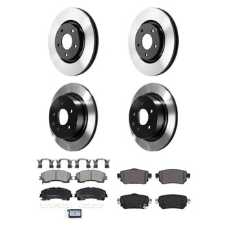 Wagner® - QuickStop® Front and Rear Brake Kit with Ceramic Pads