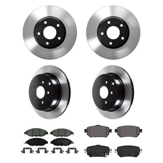 Wagner® - QuickStop® Front and Rear Brake Kit with Ceramic Pads