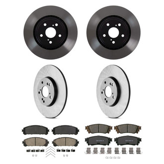 Wagner® - QuickStop® Front and Rear Brake Kit with Ceramic Pads