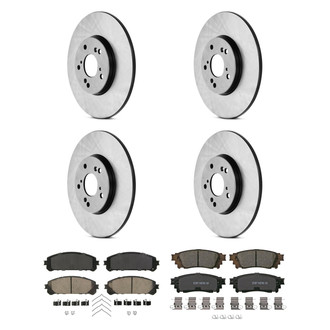 Wagner® - QuickStop® Front and Rear Brake Kit with Ceramic Pads