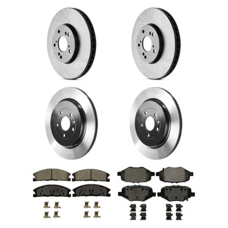Wagner® - QuickStop® Front and Rear Brake Kit with Ceramic Pads