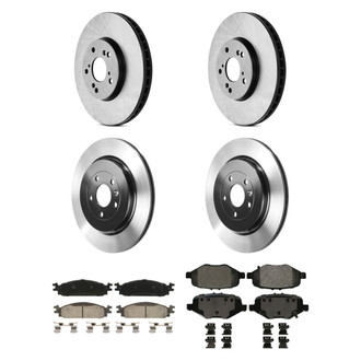 Wagner® - QuickStop® Front and Rear Brake Kit with Ceramic Pads