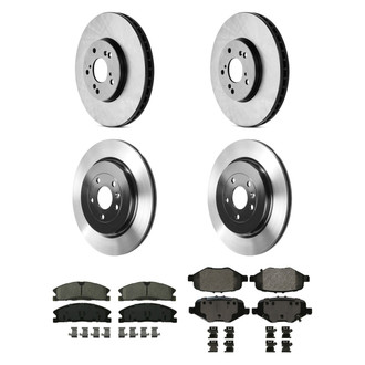 Wagner® - QuickStop® Front and Rear Brake Kit with Ceramic Pads