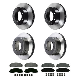 Wagner® - QuickStop® Front and Rear Brake Kit with Semi-Metallic Pads