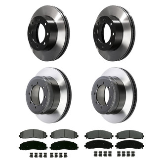 Wagner® - QuickStop® Front and Rear Brake Kit with Semi-Metallic Pads