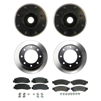 Wagner® - QuickStop® Front and Rear Brake Kit with Semi-Metallic Pads