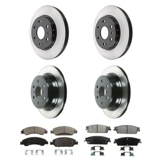 Wagner® - SevereDuty™ Front and Rear Brake Kit with Semi-Metallic Pads