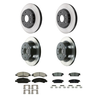 Wagner® - QuickStop® Front and Rear Brake Kit with Ceramic Pads