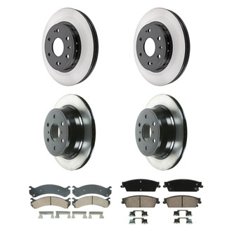 Wagner® - QuickStop® Front and Rear Brake Kit with Ceramic Pads