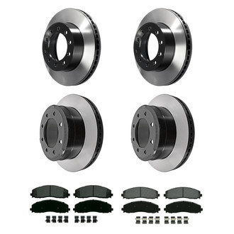 Wagner® - SevereDuty™ Front and Rear Brake Kit with Semi-Metallic Pads