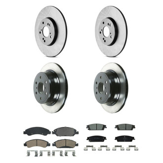 Wagner® - QuickStop® Front and Rear Brake Kit with Ceramic Pads