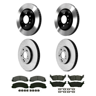 Wagner® - QuickStop® Front and Rear Brake Kit with Ceramic Pads