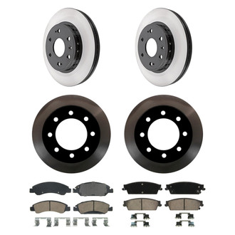Wagner® - QuickStop® Front and Rear Brake Kit with Ceramic Pads