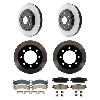 Wagner® - QuickStop® Front and Rear Brake Kit with Ceramic Pads