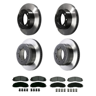 Wagner® - SevereDuty™ Front and Rear Brake Kit with Semi-Metallic Pads