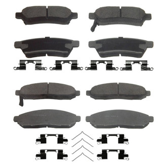 Wagner® - ThermoQuiet™ Ceramic Front and Rear Disc Brake Pad Set