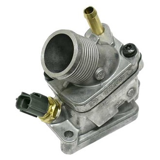 Wahler® - Engine Coolant Thermostat and Housing Assembly with Temperature Sensor
