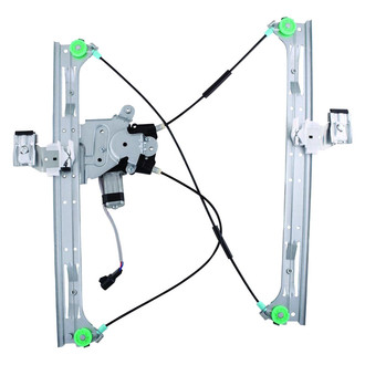 WAI Global® - Front Driver Side Power Window Regulator and Motor Assembly