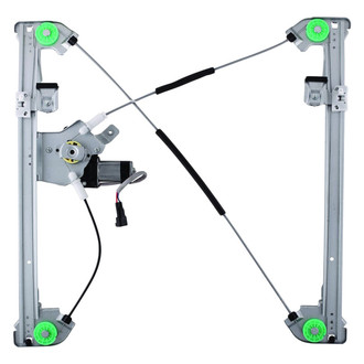 WAI Global® - Front Driver Side Power Window Regulator and Motor Assembly