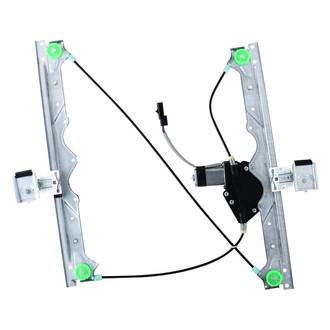 WAI Global® - Front Passenger Side Power Window Regulator and Motor Assembly