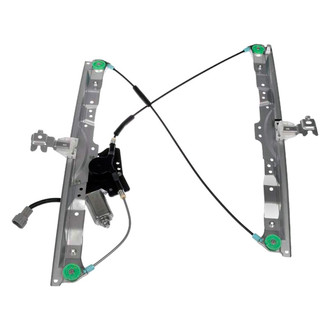 WAI Global® - Front Driver Side Power Window Regulator and Motor Assembly