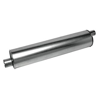 Walker® - Quiet-Flow™ Stainless Steel Round Agricultural Aluminized Exhaust Muffler