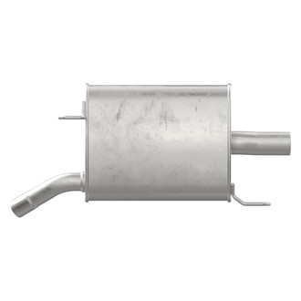 Walker® - Quiet-Flow™ Passenger Side Stainless Steel Oval Bare Exhaust Muffler