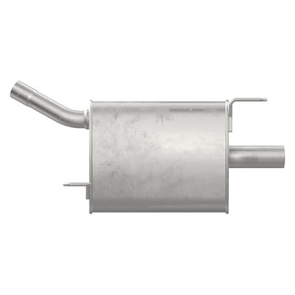 Walker® - Quiet-Flow™ Driver Side Stainless Steel Oval Bare Exhaust Muffler