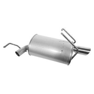 Walker® - Quiet-Flow™ Stainless Steel Passenger Side Oval Bare Exhaust Muffler